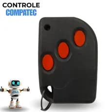 Controle Remoto 433mhz para Portão Eletrônico com pilha tipo Compatec