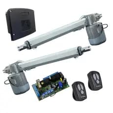 Kit Motor Pivotante Duplo 1/2hp 75cm Abre Até 2m Garen 220v