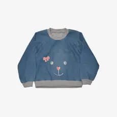 Casaco Jeans Para Bebê Com Bordadinho Ursinho Interativo