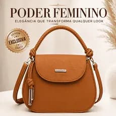 Bolsa Poder Feminino Caramelo