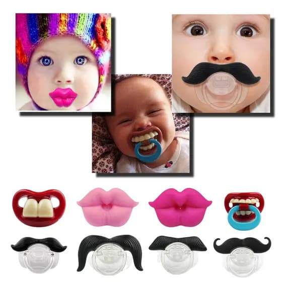 Chupeta Divertida e Engraçada Infantil