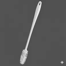 Escova Limpeza Higienização Mamadeira Garrafa Copo Bico Silicone Longa