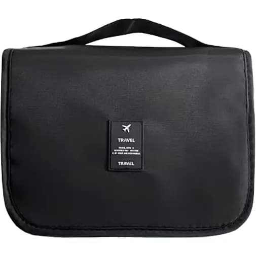 Necessaire Travel Grande Viagem Maquiagem Cabide Gancho Com Divisória