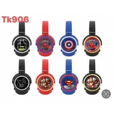 Fone de ouvido Bluetooth super herói estéreo sem fio antera Negra Homem-Aranha Homem De Ferro KA-906