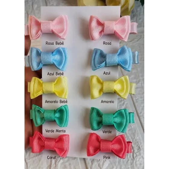 mini laço bebê,RN, infantil, menina, acessórios infantil