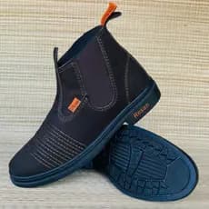Botina Masculina Bota Couro Nobuck Butina Don Rosan Vaquejada Bota Café Unissex
