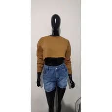 Moletom Cropped Blusa Feminina Frio Blusa Curta Moda Inverno 2025 Agasalho Blogueirinha Gringa estampas diversas