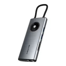 Dock Station Usb C 10 Em 1 Com Hdmi 4k@30hz Vga 1080p Rj45 1000mbps Pd 100w Cabletime