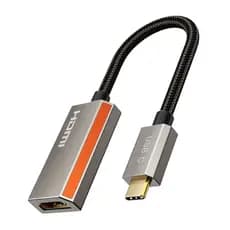 Adaptador Gamer USB C Thunderbolt para HDMI 2.1 8K60Hz 4K144Hz 2K240Hz CableTime