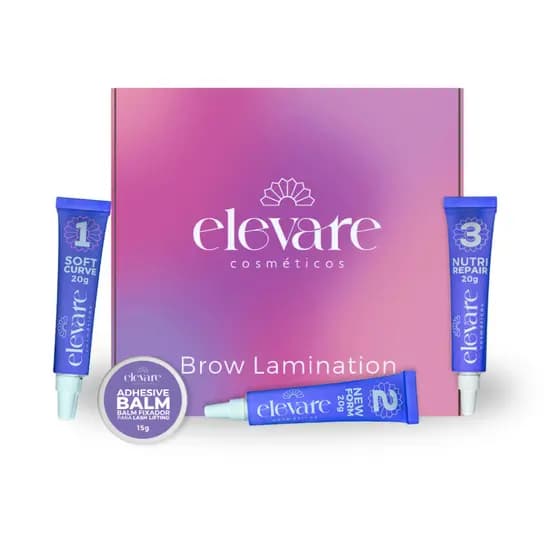 KIT BROW LAMINATION E LASH LIFTING ELEVARE SOBRANCELHA