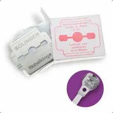 Lâmina para Cortador de Calosidade Edel Solingen 2711.500 C/10 Unidades