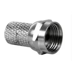 CONECTOR F  Para RG59 ROSCA  embalagem com 100 pecas