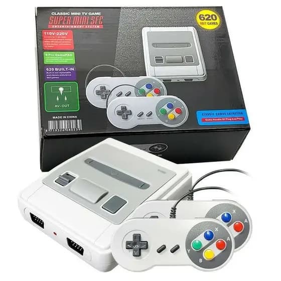 Video Game Retro 620 jogos - Super Mini SFC