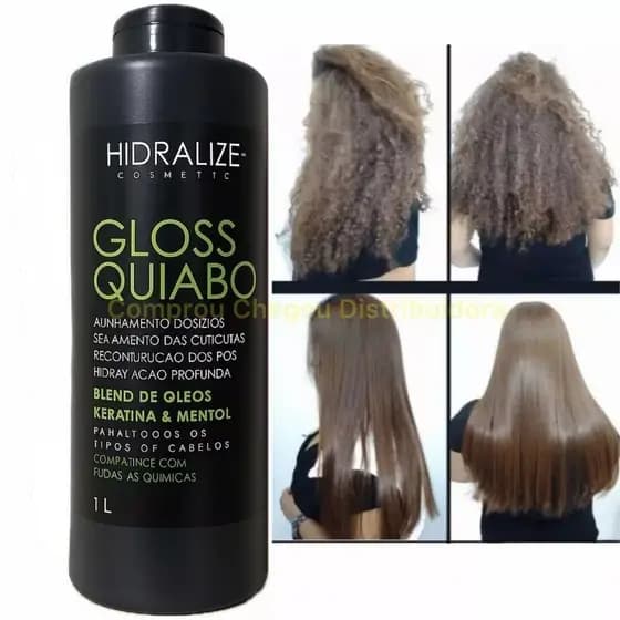 Progressiva Gloss Quiabo Hidralize - ALISA MUITO 1L