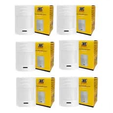Sensor Infra Vermelho Sem Fio 90° Irpet 530 Sf Jfl Kit C/ 6