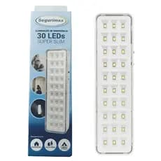 Iluminação De Emergência Segurimax 30 Leds Super Slim