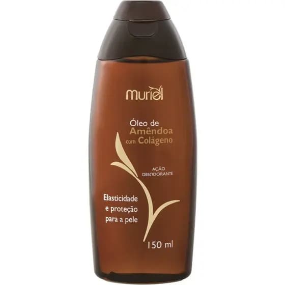 KIT COM 03 UNIDADES ÓLEO CORPORAL DE AMÊNDOAS MURIEL - 150ML