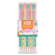 LÁPIS HB JARDIM COM BORRACHA POTE 72 UN LEO E LEO