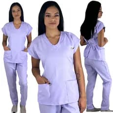 Pijama Hospitalar Cirúrgico Scrub Feminino Acinturado Varias Cores Tamanhos