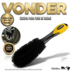 Escova Para Furo De Rodas Vonder Limpeza Detalhada Oferta Premium Resistente