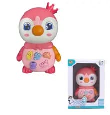 BRINQUEDO PINGUIM COM TECLADO MUSICAL CRIANÇA