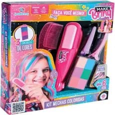 Brinquedo Prancha Colorir Cabelo Salão de Beleza Brinquedo