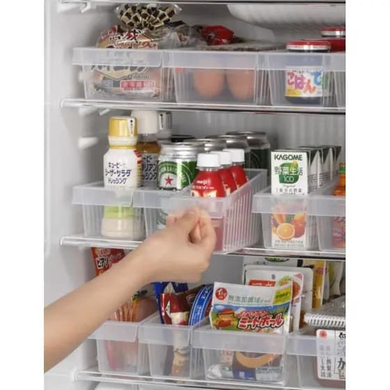 Cesto Multiuso De Geladeira Organizador De Cozinha Geladeira Legumes Utilidades