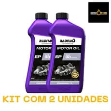 KIT 2 LITROS ÓLEO DE CÂMBIO MANUAL RADNAQ 90 API GL-5