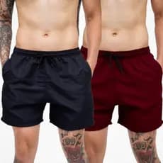 Kit 2 Short Mauricinho Tactel Masculino Praia Verão Piscina
