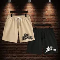 Kit 2 Bermuda Tactel Masculino Estampado Short Streetwear Lançamento