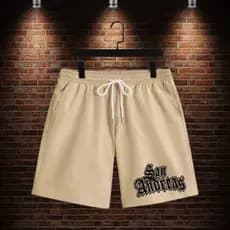 Bermuda Tactel com Elastano Short Masculino Estampado Streetwear