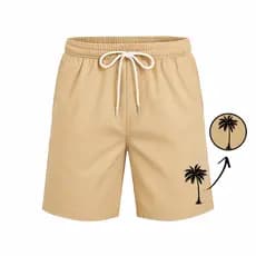 Bermuda Tactel Masculino Verão Short Mauricinho Estampado Moda Praia