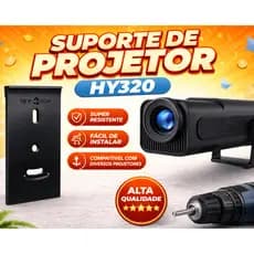 Suporte Para Projetor HY320 Reforçado TRIPE/PAREDE
