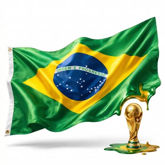 Bandeira do Brasil Grande 150x90 Cores Vivas