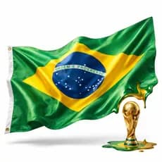 Bandeira do Brasil Grande 150x90 Cores Vivas