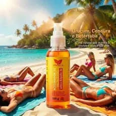 Acelerador Bronzeado Óleo Urucum Óleo cenoura Óleo Beterraba 120 ml Vita Selva