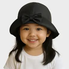 Chapéu Infantil Proteção Solar Uv Lacinho Moda Praia Verão