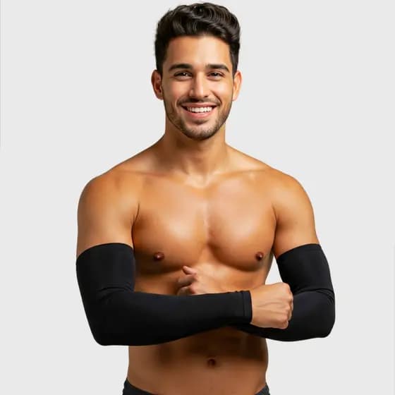 Manguito Adulto Unissex Mangote Protetor Braço Proteção Solar Uv50+ Ciclismo Bike Esportivo Inverno