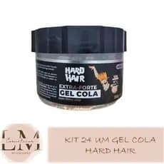Kit com 24 un de Gel Hard Jair 250ml