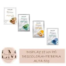 Display com 18 un Pó Descolorante Beira Alta Profissional 50g