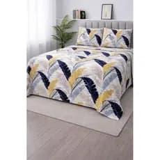 JOGO DE CAMA DE QUEEN & CASAL 400 Fios 3 Peças com Porta Travesseiro – Toque Macio e Elegante