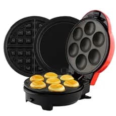 Máquina Waffle Cupcake Omeleteira Mickey Mouse Mallory