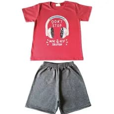 Conjuntos Infantil de Verão Menino Roupa de Criança 6 anos ao 12 anos