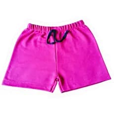 Shorts Feminino de Moletom Juvenil 10 anos,12 anos e 14 anos