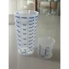 Kit Copo Medidor Bico Dosador Medida 500ml E Jarra medidora com bico 100ml