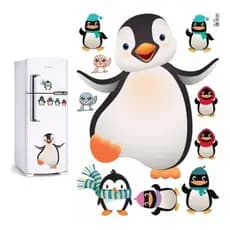 Adesivo Geladeira Decorativos Alegres Coloridos Vários Temas Parede Freezer