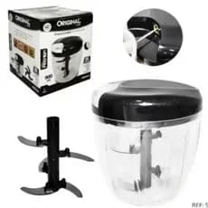 Processador Manual De Alimentos Grande 5 Lâminas 900ml Original line