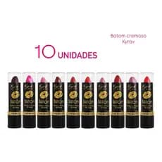 Kit com 10 Batons Cremosos Kyrav – Beleza, Praticidade e Economia