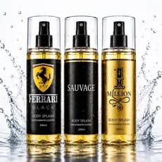 Combo 3 Perfume Masculino Body Splash 200ml Perfumação Refrescante