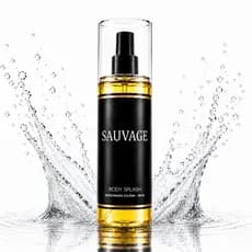 Sauvage Body Splash Masculino 200ml Alta Fixação Perfume Corporal Fragrância Intensa Longa Duração